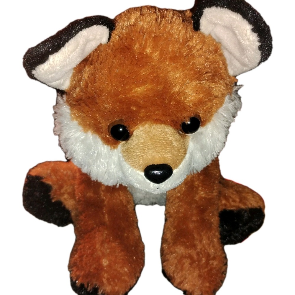 Aurora Red‎ Fox Plush 12" Handmade Destination Nation Stuffed Animal Beanbag EUC
